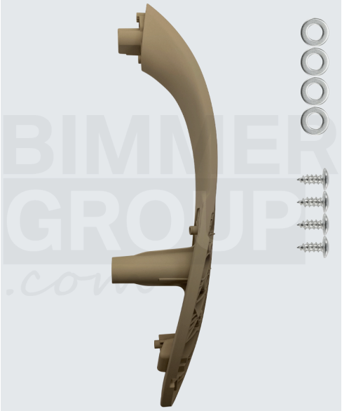 Oyster aizmugurējā labā durvju rokturis priekš BMW 3. sērijas, 4. sērijas, M3, M4 (F30/F31/F34/F36/F80)